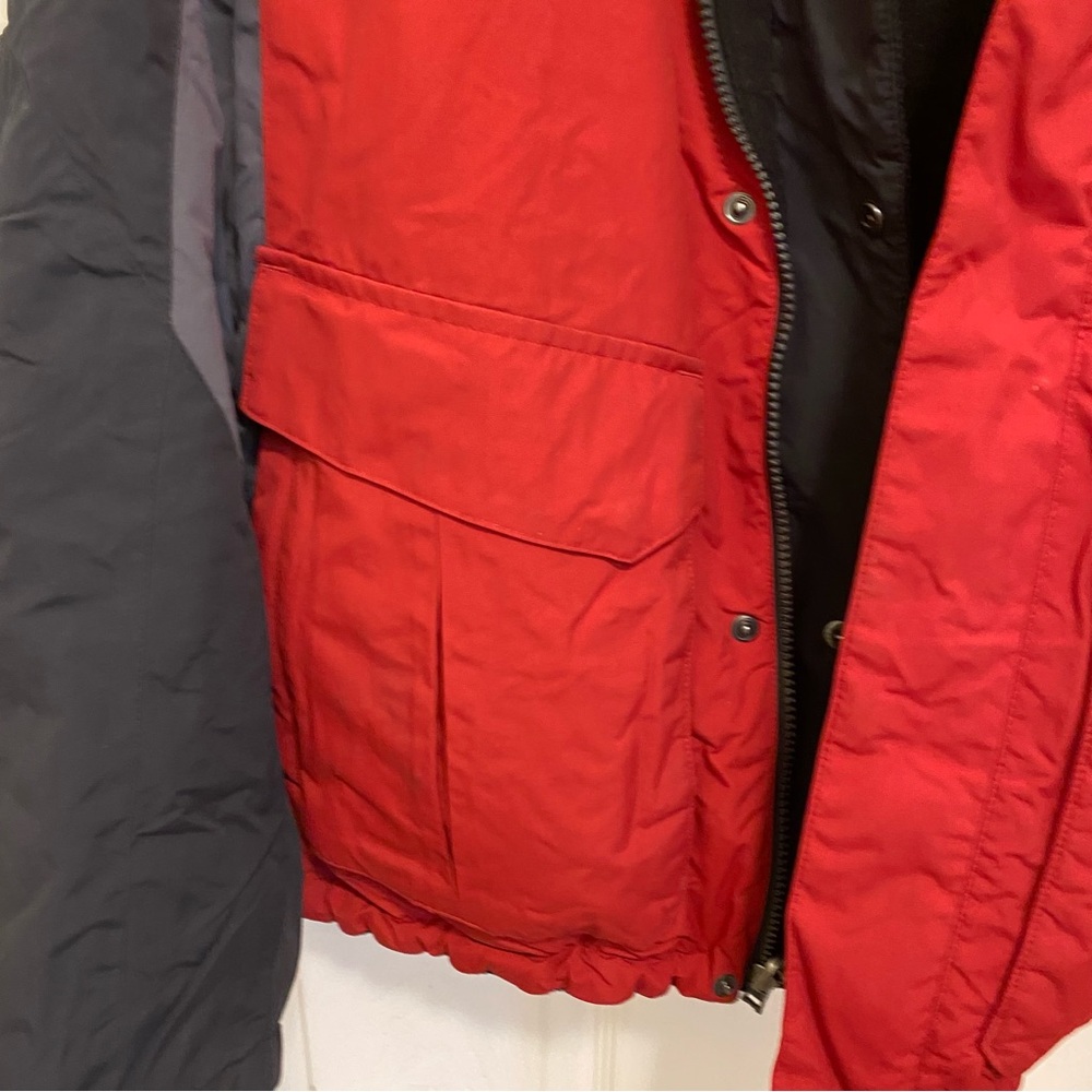 Nautica Men’s Red Black Gray Winter Performance Jacket Reversible XL Zipper - Picture 2 of 16